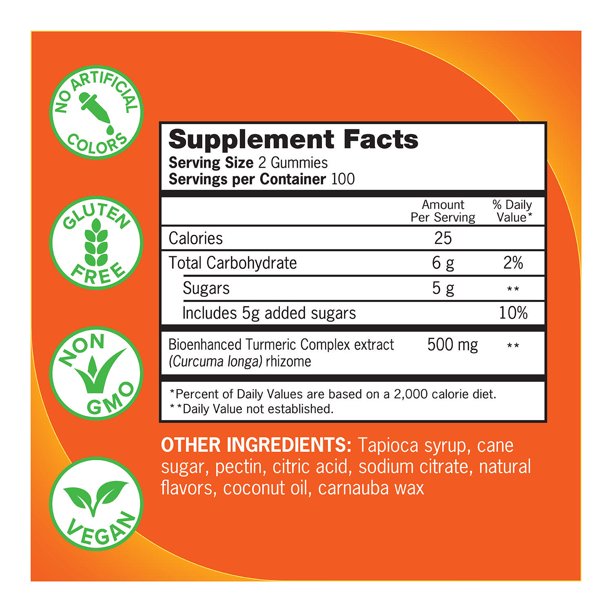 Qunol Turmeric Curcumin Complex Gummies (200 ct.)