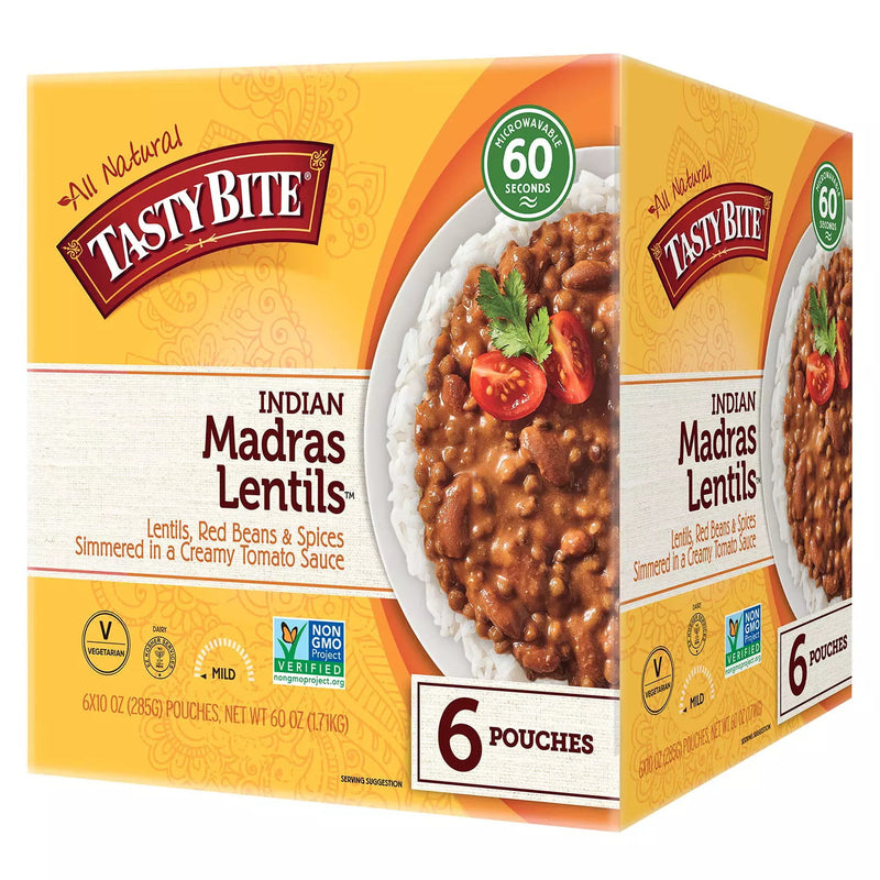 Tasty Bites Madras Lentils (10 oz., 6 ct.)