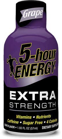 5-hour ENERGY Shot, Extra Strength, Grape (1.93 oz., 24 ct.)