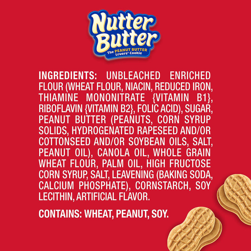 Nutter Butter Peanut Butter Sandwich Cookies (24 pk.)