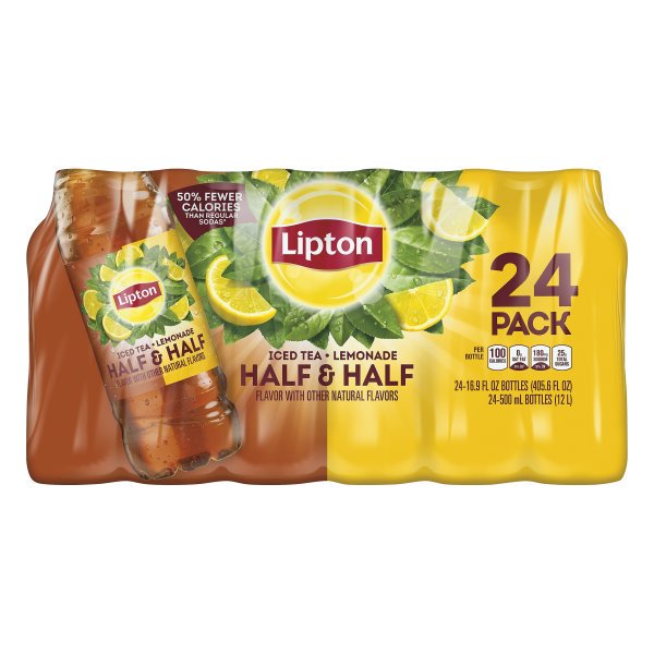 Lipton Half & Half Iced Tea & Lemonade (16.9 oz., 24 pk.)