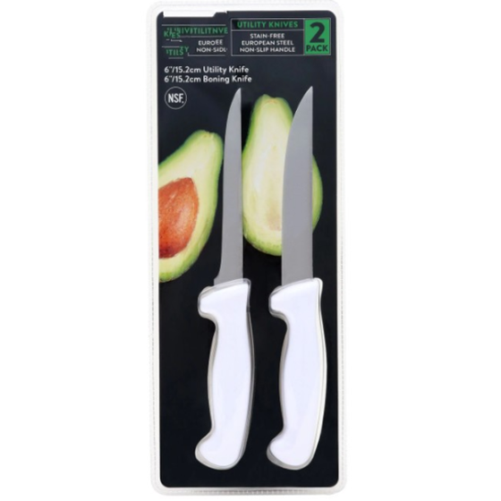 Member's Mark 6" Boning and Utility Knife Set (2 pk.)