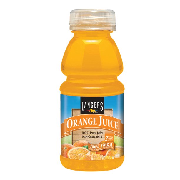 Langers 100% Orange Juice (10 fl. oz., 12 pk.)