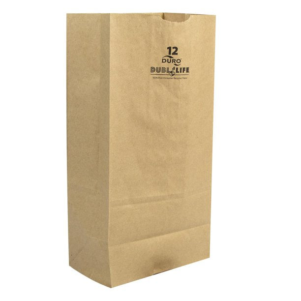 Duro 12# Kraft Bags (500 ct.)