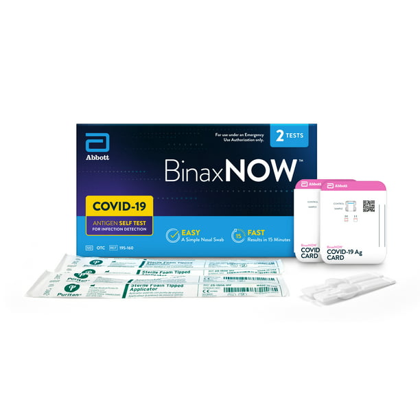 BinaxNOW COVID-19 Antigen Self Test (2 ct.)