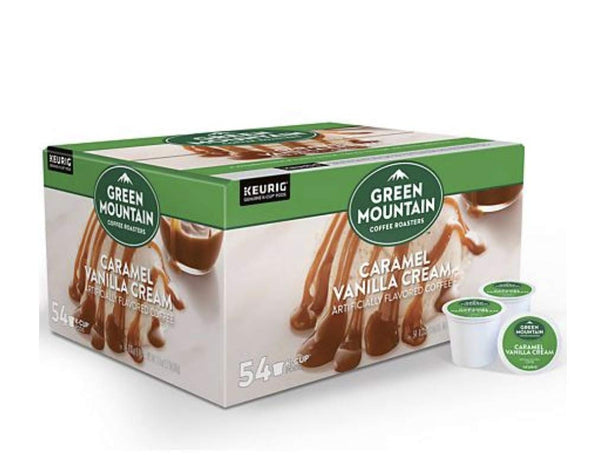 Green Mountain Coffee, Caramel Vanilla Cream (54 K-Cups)