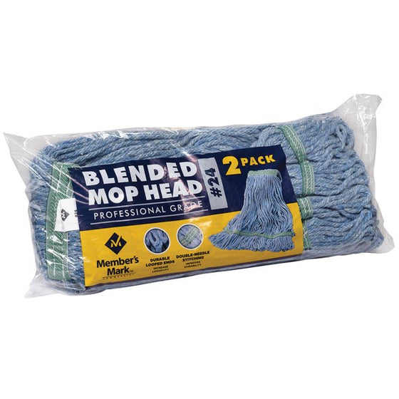 Member's Mark Commercial #24 Blended Mop Head (2 pk.)