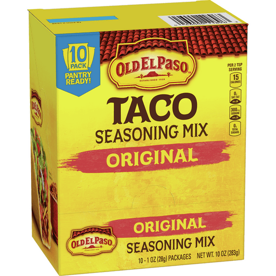 Old El Paso Original Taco Seasoning (1 oz., 10 pk.)