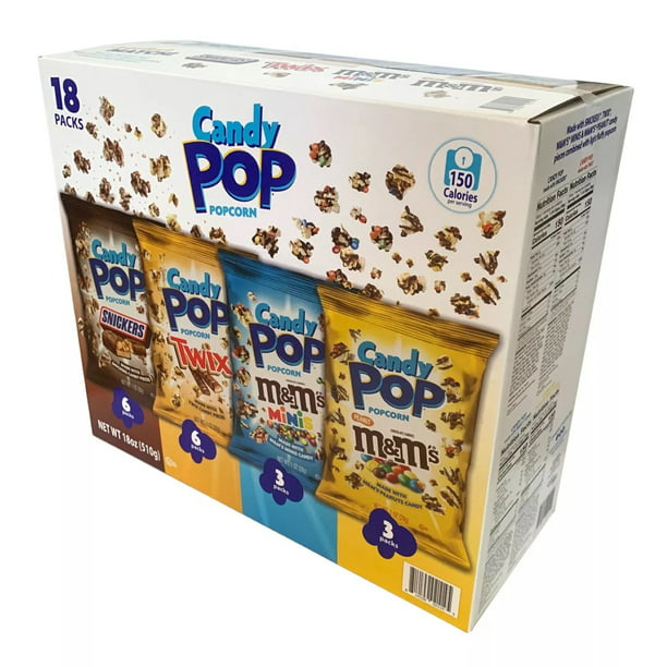 Candy Pop Popcorn Variety Pack (18 ct.)