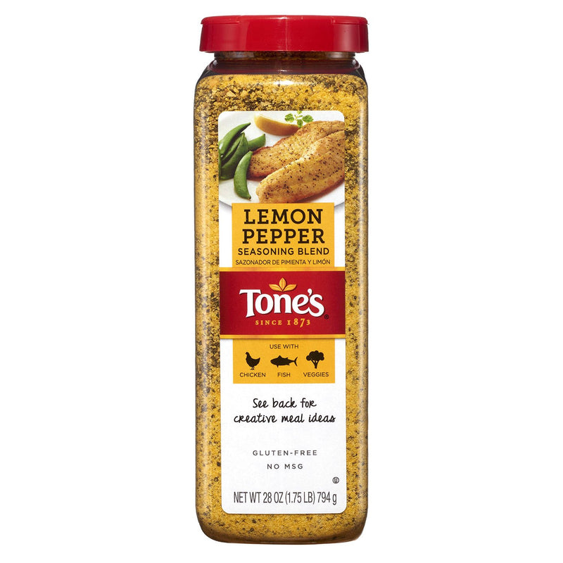 "Tone's Lemon Pepper Seasoning (28 oz.) "