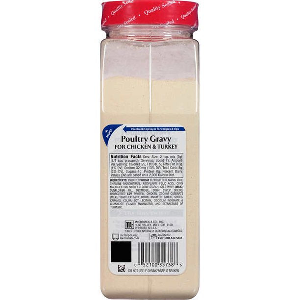 McCormick Poultry Gravy Mix (18 oz.)