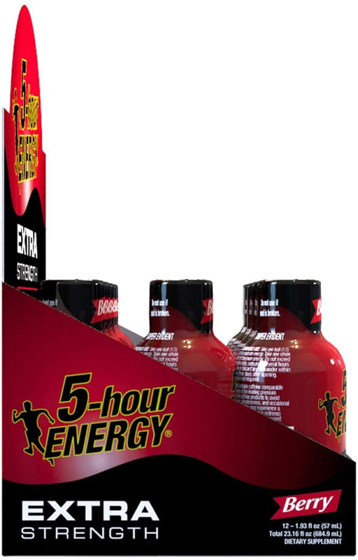 5-hour ENERGY Shot, Extra Strength, Berry (1.93 oz., 12 ct.)