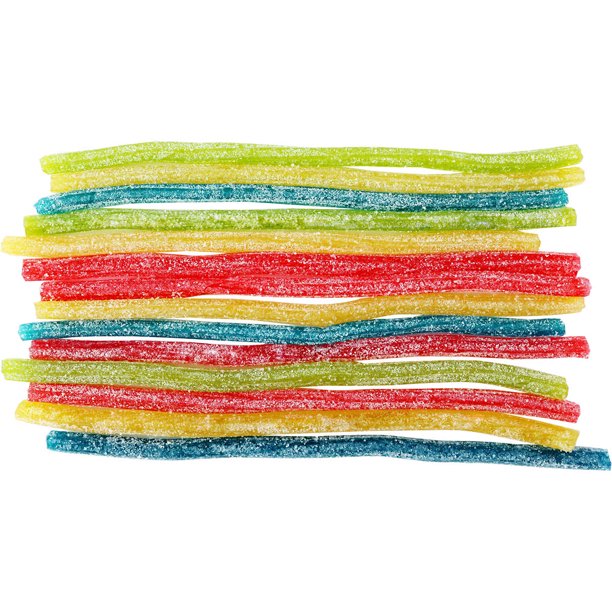 SOUR PUNCH Rainbow Straws Assorted Chewy Candy (2 oz., 24 pk.)