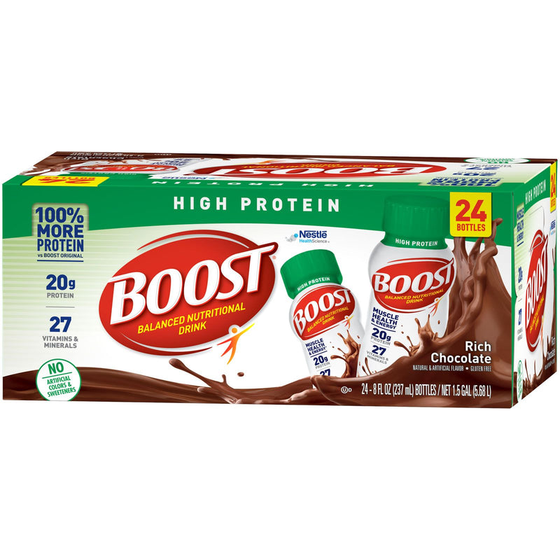 BOOST High Protein Drink, Chocolate (24 pk.)