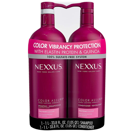 Nexxus Color Assure shampoo and Conditioner Protein Fusion