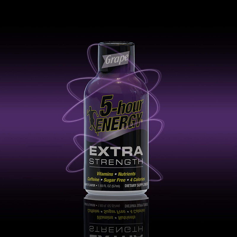 5-hour ENERGY Shot, Extra Strength, Grape (1.93 oz., 24 ct.)