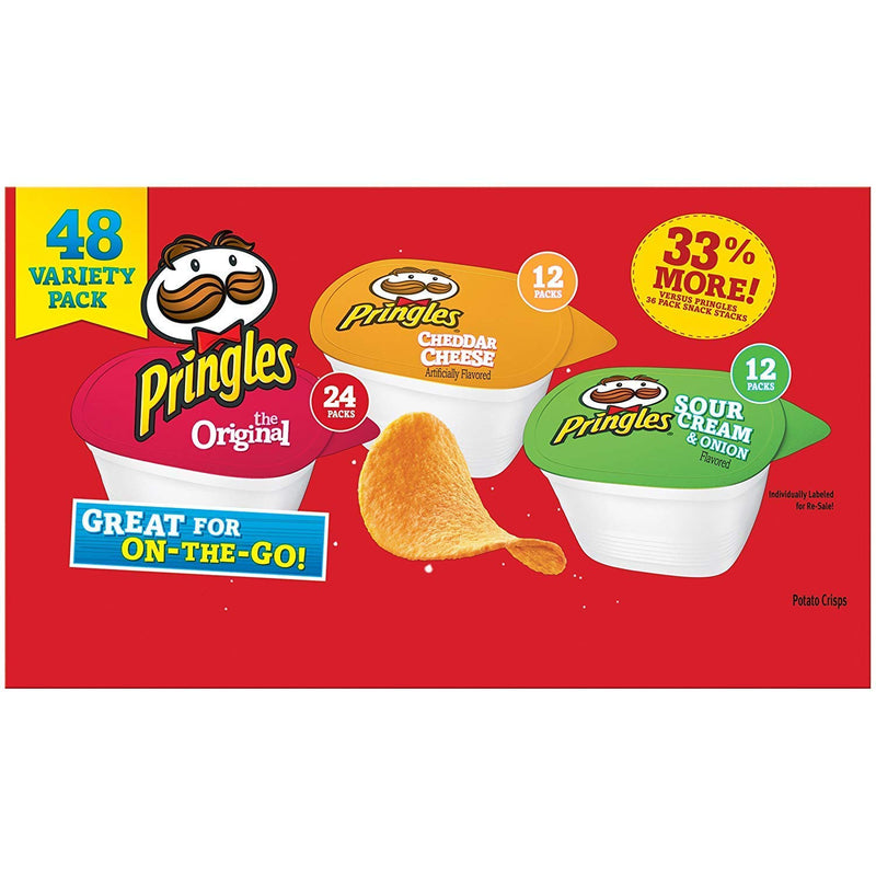 Pringles Snack Stacks (48 Ct.) 2PK