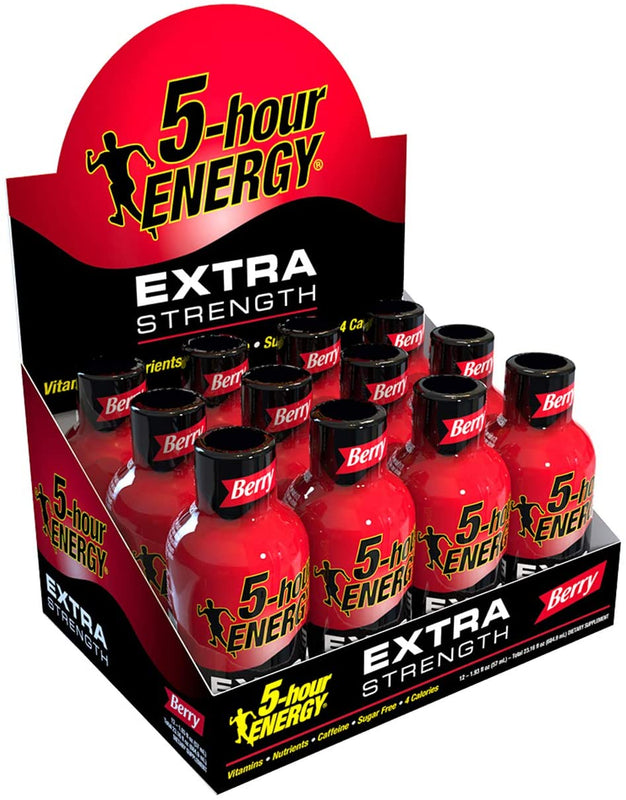 5-hour ENERGY Shot, Extra Strength, Berry (1.93 oz., 12 ct.)