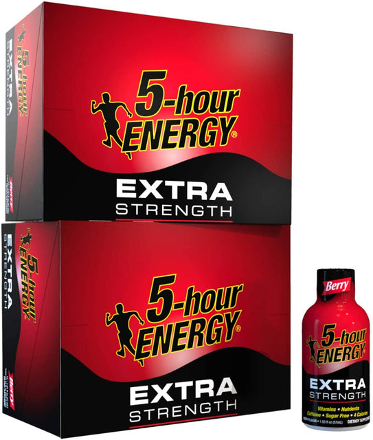 5-hour ENERGY Shot, Extra Strength, Berry (1.93 oz., 12 ct.)
