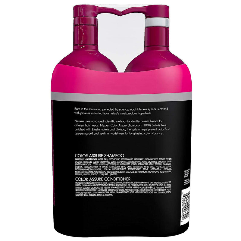 Nexxus Color Assure shampoo and Conditioner Protein Fusion