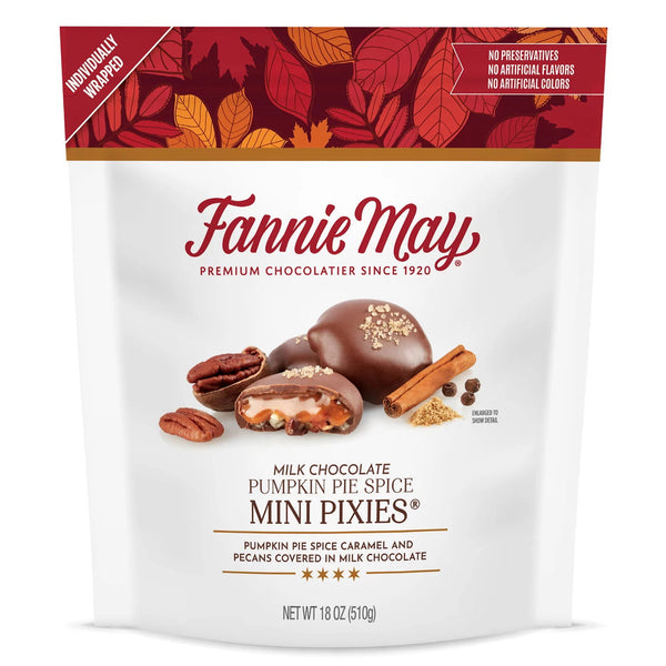 Fannie May Pumpkin Pie Spice Mini Pixies (18 oz.)