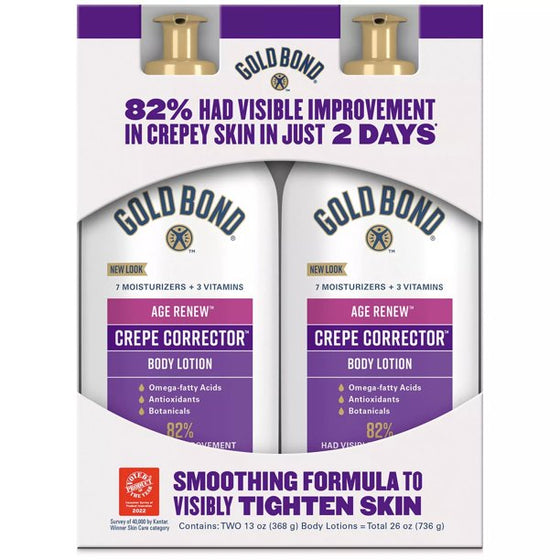 Gold Bond Age Renew Crepe Corrector Body Lotion (13 oz., 2 pk.)