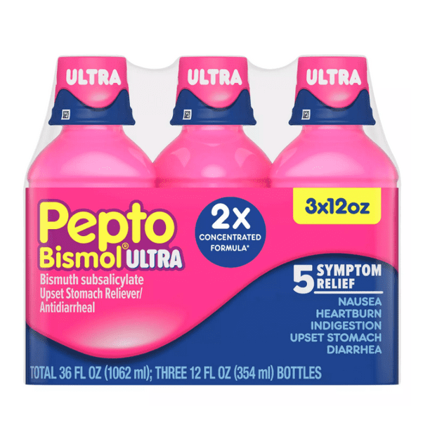 Pepto Bismol Liquid Ultra, Original Flavor (12 fl. oz., 3 pk.)