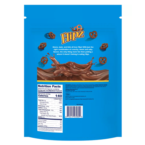 Flipz Milk Chocolate Covered Pretzels (24 oz.)