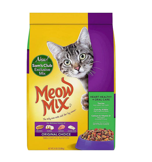 Meow Mix Original Choice Dry Cat Food (24 lbs)