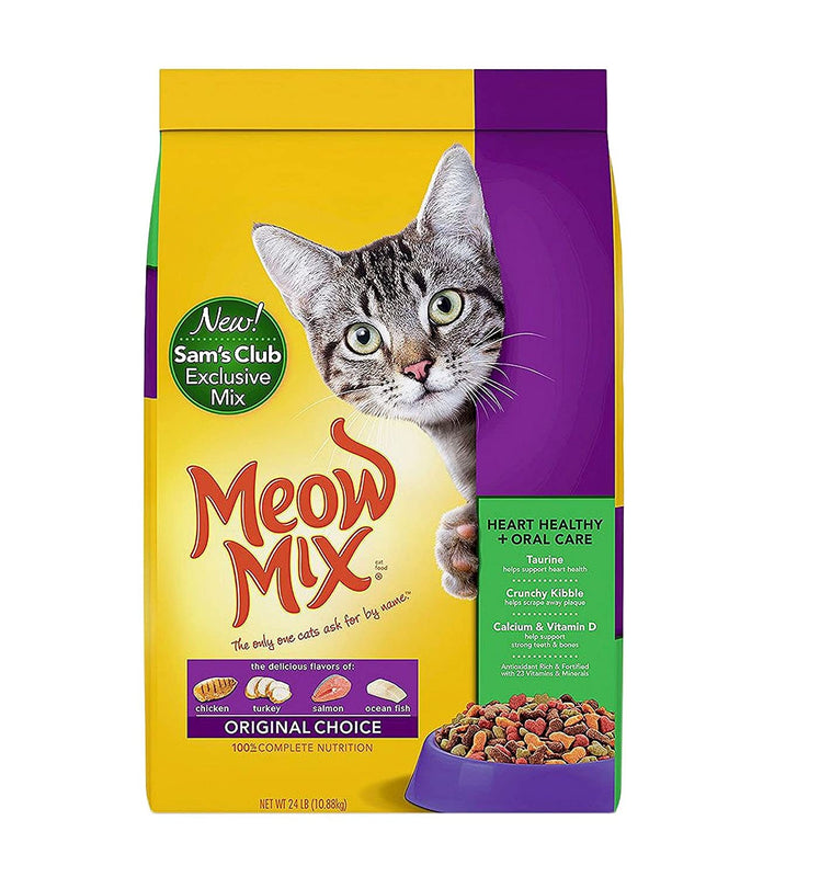 Meow Mix Original Choice Dry Cat Food (24 lbs)