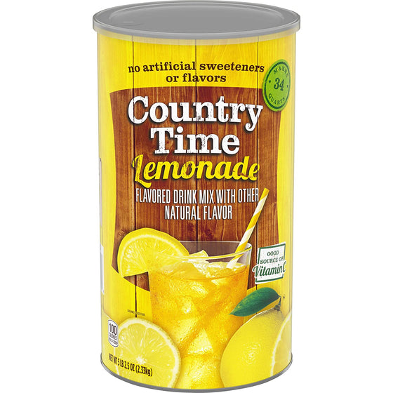 Country Time Lemonade Flavored Drink Mix, 2 pk