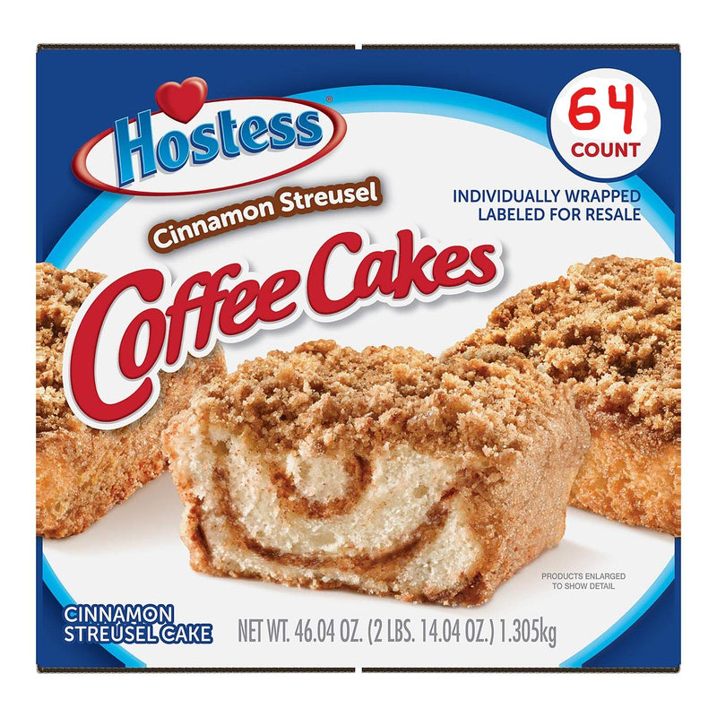 Hostess Cinnamon Streusel Coffee Cake 32pz (2pk)