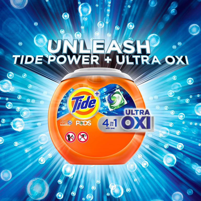 Tide PODS Ultra Oxi Liquid Detergent (104 Ct)