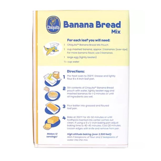 Chiquita Banana Bread Mix (13.7 oz., 3 pk.)