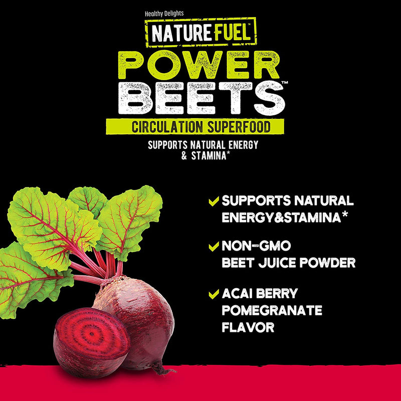 Nature Fuel Power Beets Super Concentrated Circulation, 60 Servings