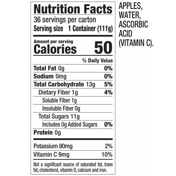 Mott's Natural Applesauce (36 ct.)