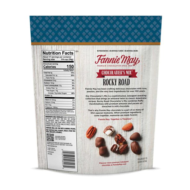 Fannie May Chocolatier's Mix Rocky Road Snack Mix (18 oz.)