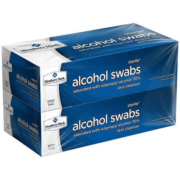 Member's Mark Alcohol Swabs (800 ct.)