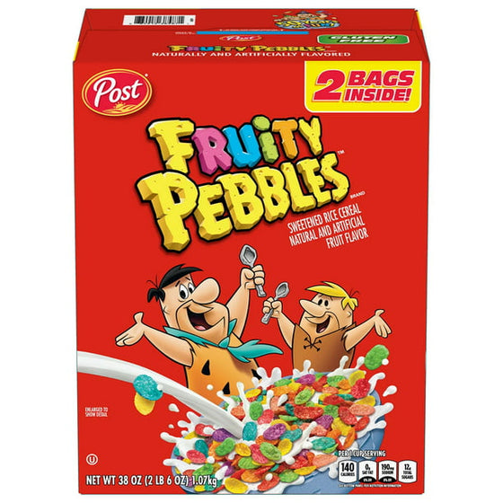 Post Fruity PEBBLES Gluten Free Breakfast Cereal (2 pk.)