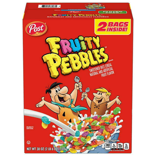 Post Fruity PEBBLES Gluten Free Breakfast Cereal (2 pk.)