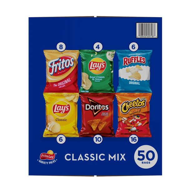 Frito-Lay Classic Mix Variety Pack (50 pk.)