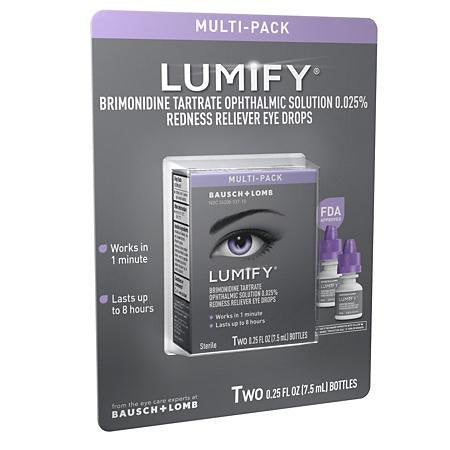 Lumify Redness Reliever Eye Drops (.25 fl. oz, 2 pk.)