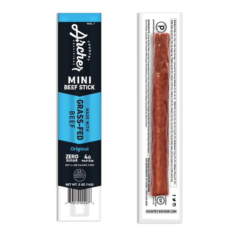 Country Archer Original Mini Beef Sticks (0.5 oz, 24 ct.)