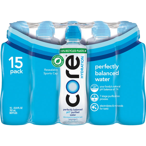 CORE Hydration Nutrient Enhanced Water (23.9 fl. oz., 15 pk.)