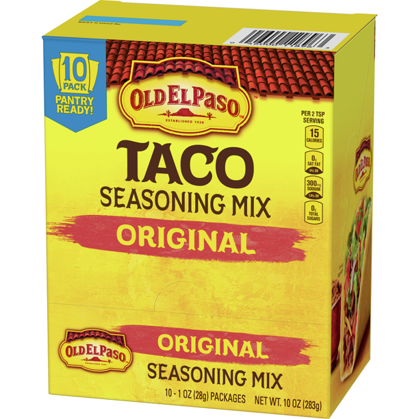 Old El Paso Original Taco Seasoning (1 oz., 10 pk.)