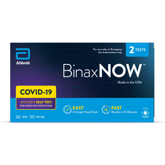 BinaxNOW COVID-19 Antigen Self Test (2 ct.)