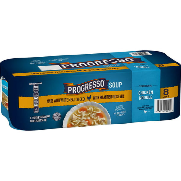 Progresso Traditional Chicken Noodle Soup (19 oz., 8 pk.)