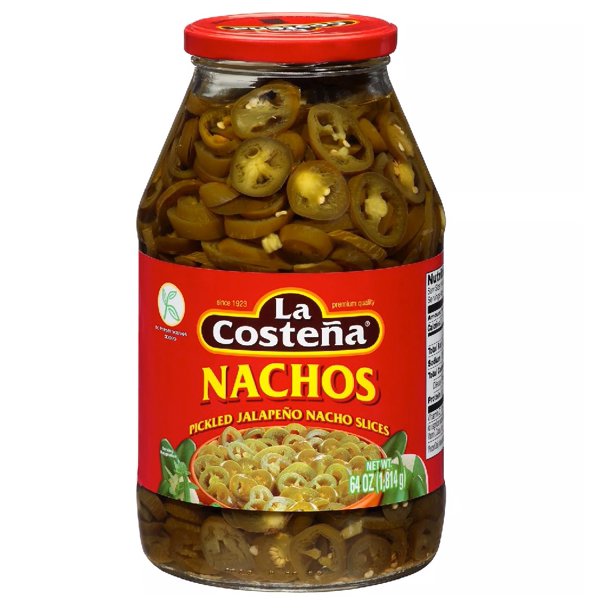 La Costeña Pickled Jalapeño Nacho Slices (64 oz.)