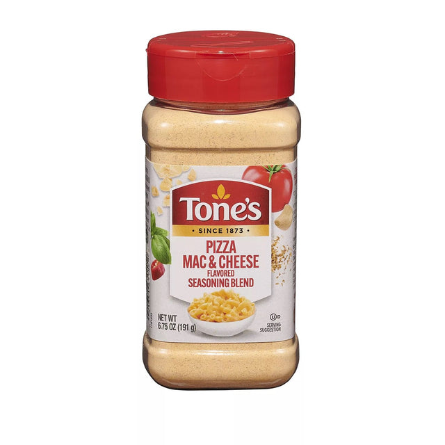 Tone's Pizza Mac and Cheese Flavored Seasoning Blend (6.75 Ounce)