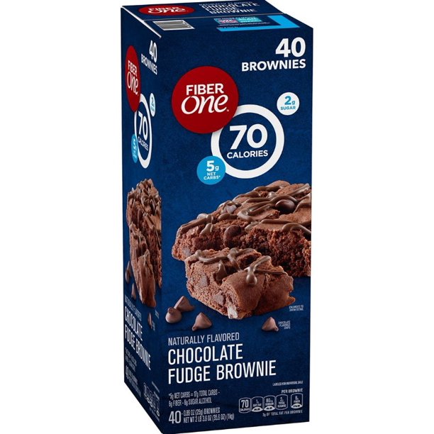 Fiber One Chocolate Fudge Brownies (.89 oz., 40 Pk.)